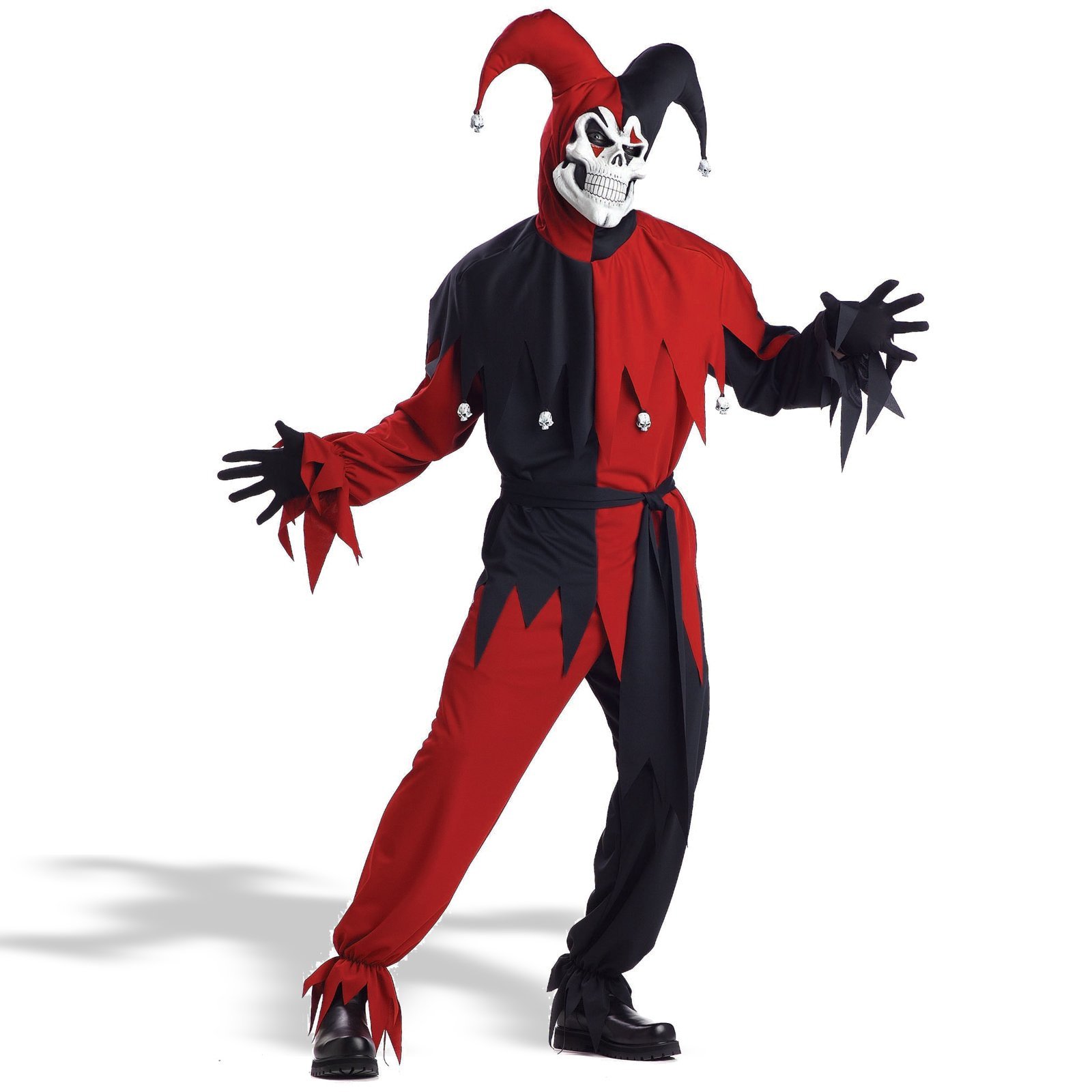 Vile Jester Plus Adult Costume - Click Image to Close