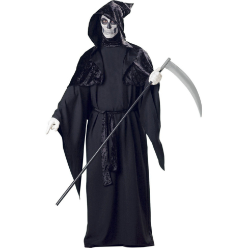 Grim Reaper Elite Collection Adult Costume - Click Image to Close