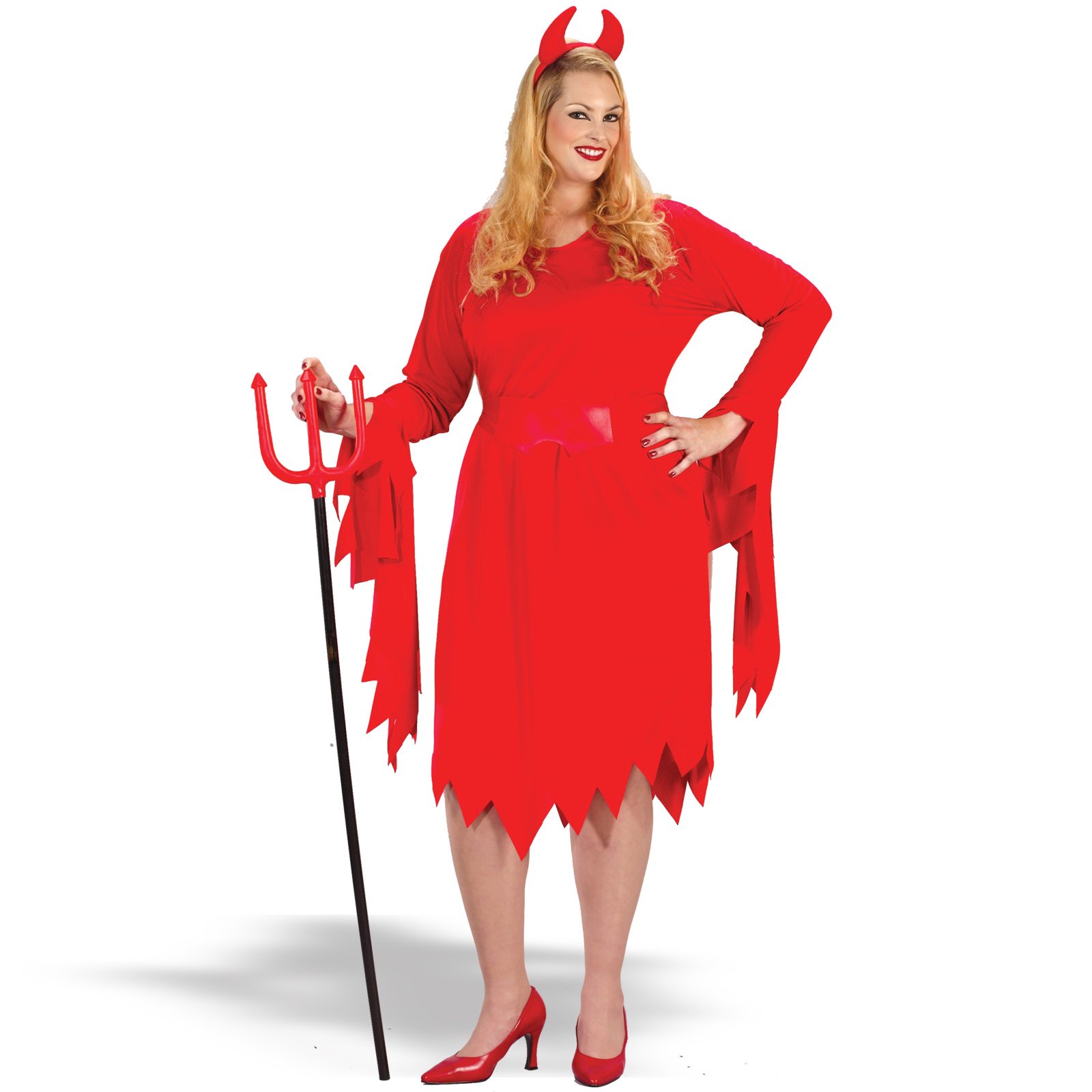 Devil Plus Adult Costume - Click Image to Close