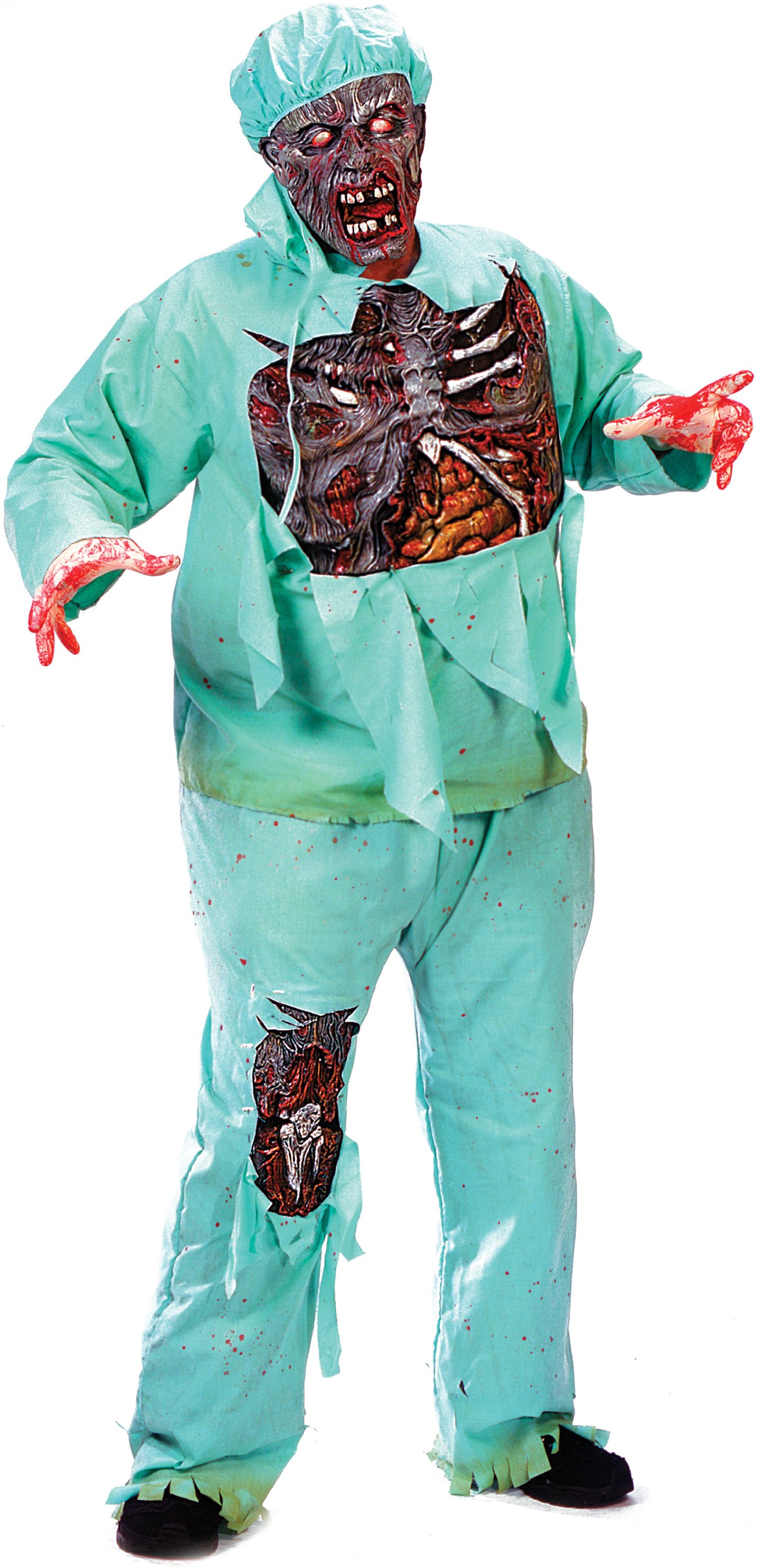 Zombie Doctor Adult Plus Costume