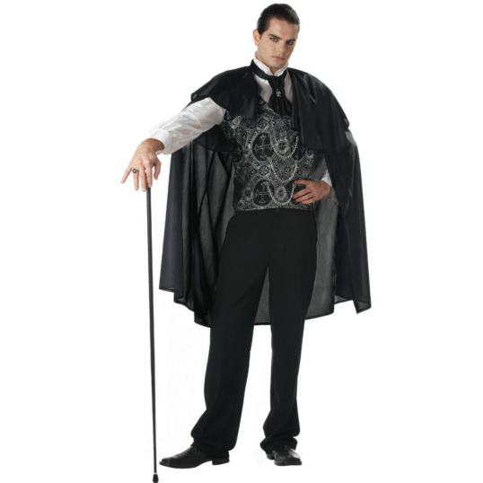 Victorian Vampire Adult Costume - Click Image to Close