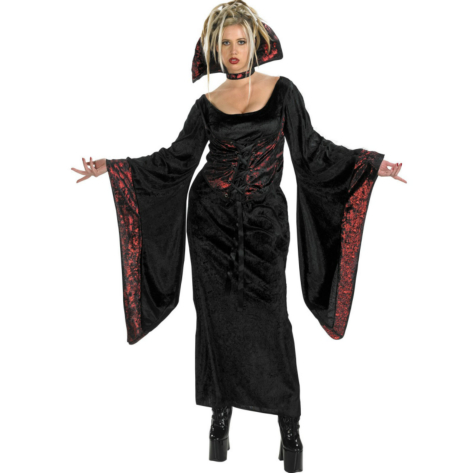 Voluptuous Vampire Adult Plus Costume - Click Image to Close