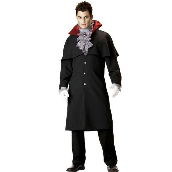 Edwardian Vampire Elite Collection Adult Costume - Click Image to Close