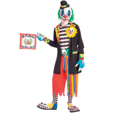 Evil Clown Adult Costume
