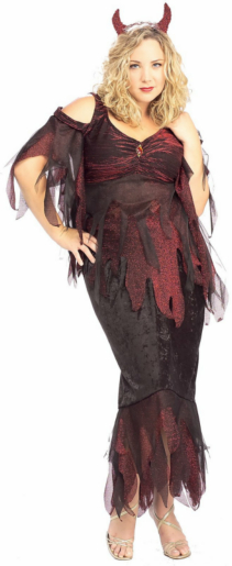 Devilicious Diva Plus Adult Costume - Click Image to Close