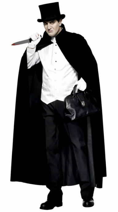 Tales of Old London Jack the Ripper Adult Costume - Click Image to Close