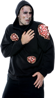 Evilution Pus Hoodie Adult Plus Costume - Click Image to Close