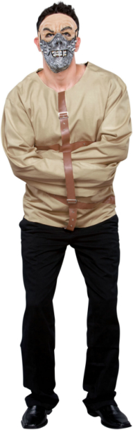 Cannibal Straight Jacket Adult Costume - Click Image to Close