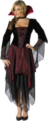 Lady Dracula Adult Costume - Click Image to Close