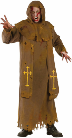Zombie Monk Adult Costume - Click Image to Close
