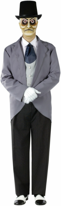 Demented Dummy Undertaker Adult Costume - Click Image to Close