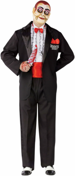 Demented Dummy Ventriloquist Adult Costume - Click Image to Close