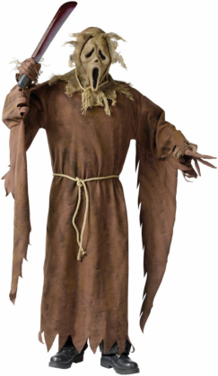 Scarecrow Ghost Face Adult Costume