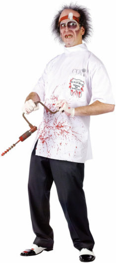 Dr. Killer Driller Adult Costume - Click Image to Close