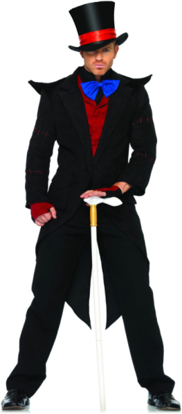 Evil Mad Hatter Adult Costume - Click Image to Close