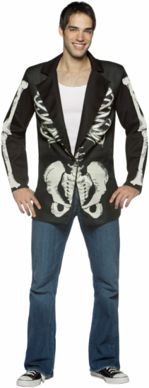 Bones Blazer Adult Costume - Click Image to Close