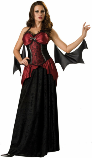 Vampira Adult Costume - Click Image to Close