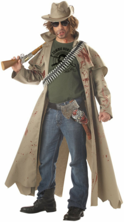 Zombie Hunter Adult Costume - Click Image to Close