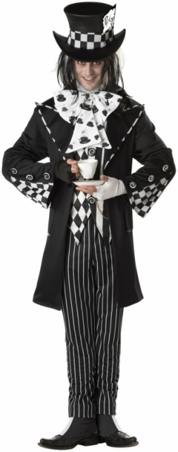 Dark Mad Hatter Adult Costume