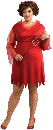 Devilina Plus Adult Costume - Click Image to Close