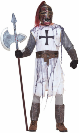 Zombie Knight Adult Costume - Click Image to Close