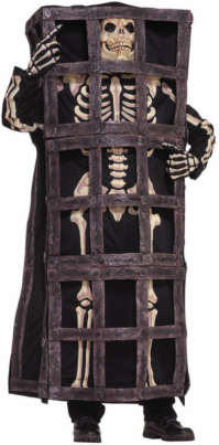 Skeleton in Cage Adult Costume - Click Image to Close