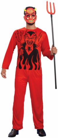 Retro Devil Adult Costume - Click Image to Close