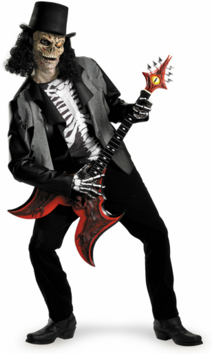 Cryptic Rocker Adult Costume - Click Image to Close