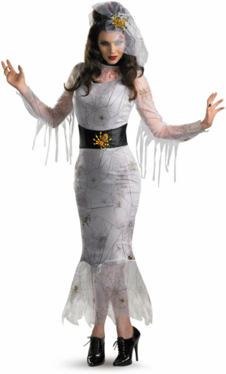 Clive Barker - The Web Woman Deluxe Adult Costume - Click Image to Close