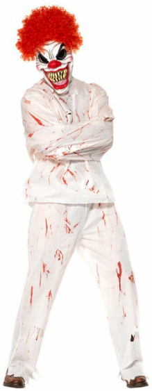 Crazed Lunatic Adult Costume - Click Image to Close