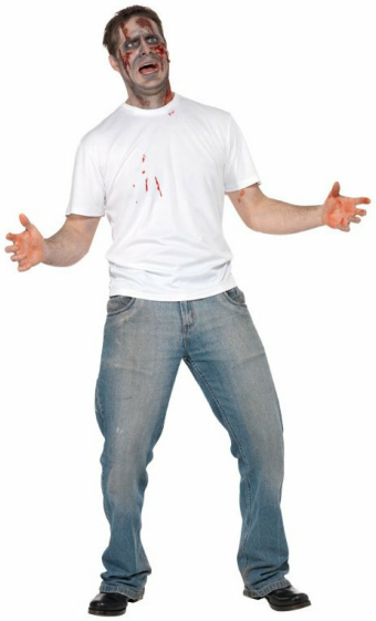Stabbed In The Back T-Shirt Adult - Click Image to Close