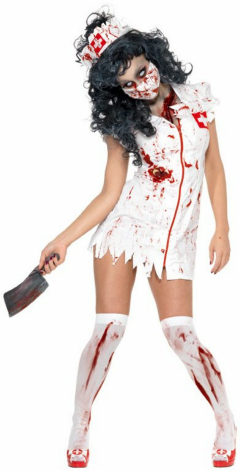 Zombie Nurse Adult Costume - Click Image to Close