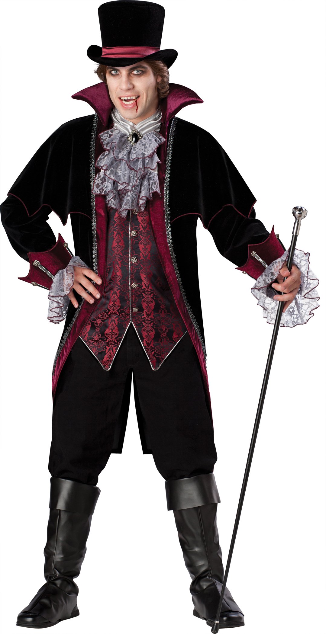 Vampire of Versailles Elite Adult Costume - Click Image to Close