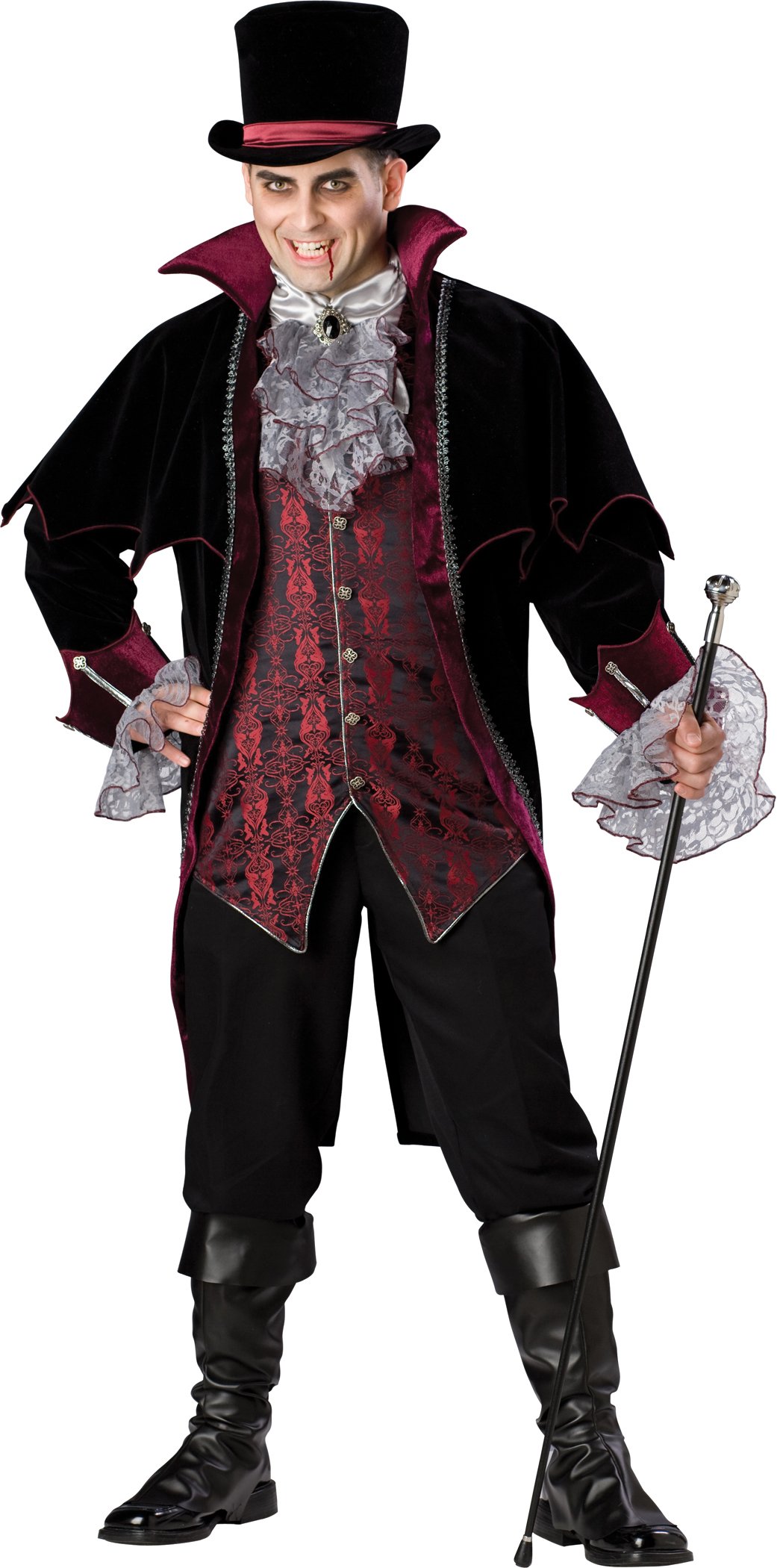 Vampire Of Versailles Adult Plus Costume - Click Image to Close