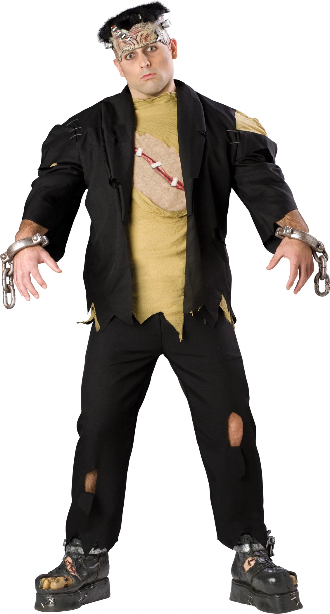 Frankenstein Monster Elite Plus Adult Costume - Click Image to Close