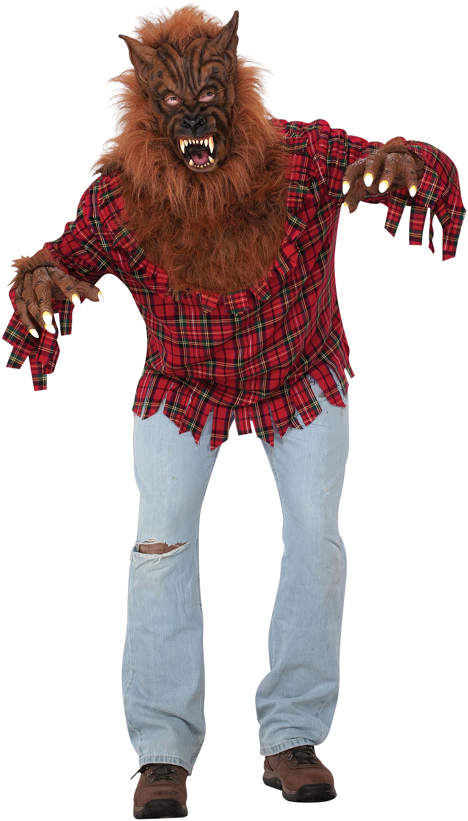 Werewolf Adult Plus Costume - Click Image to Close