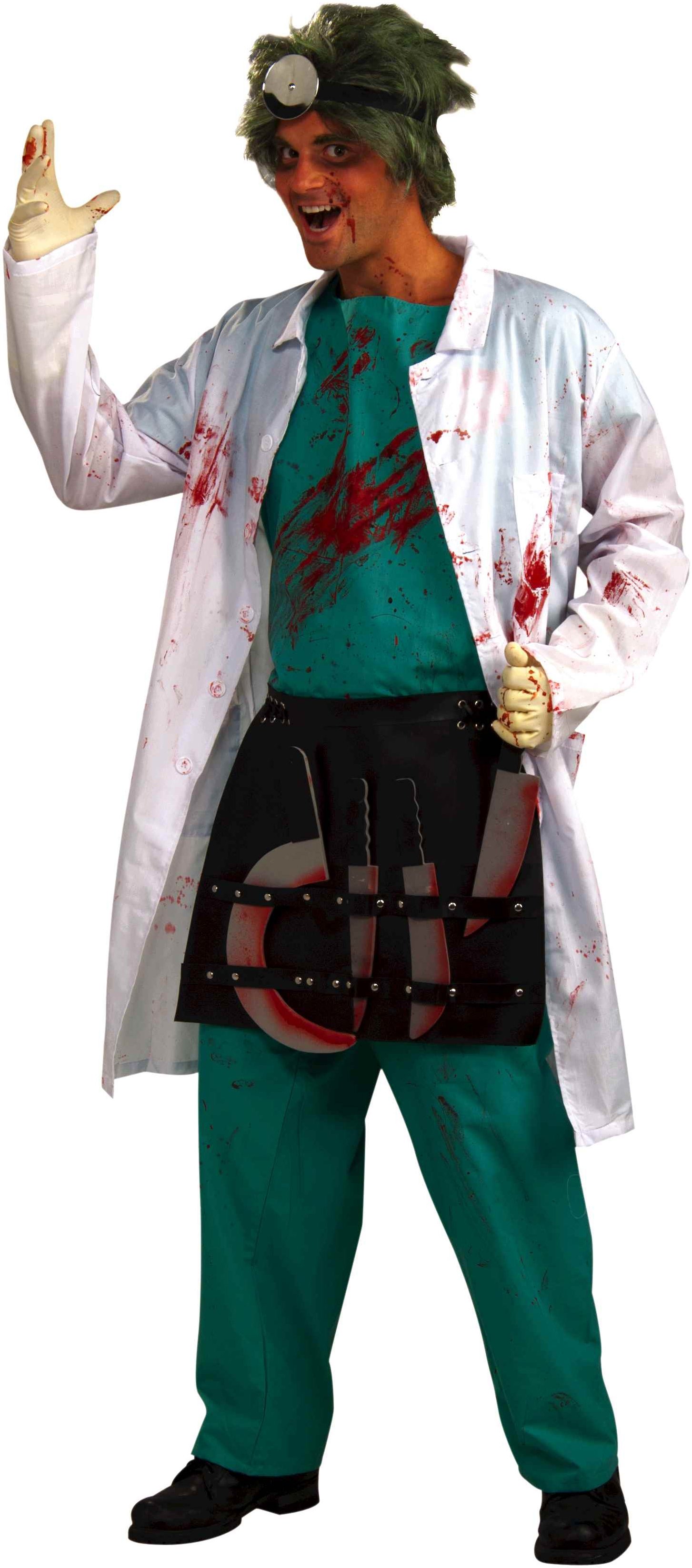 Crazy Surgeon Adult Costume and Gothic Costumes] - In Stock About Costume Shop