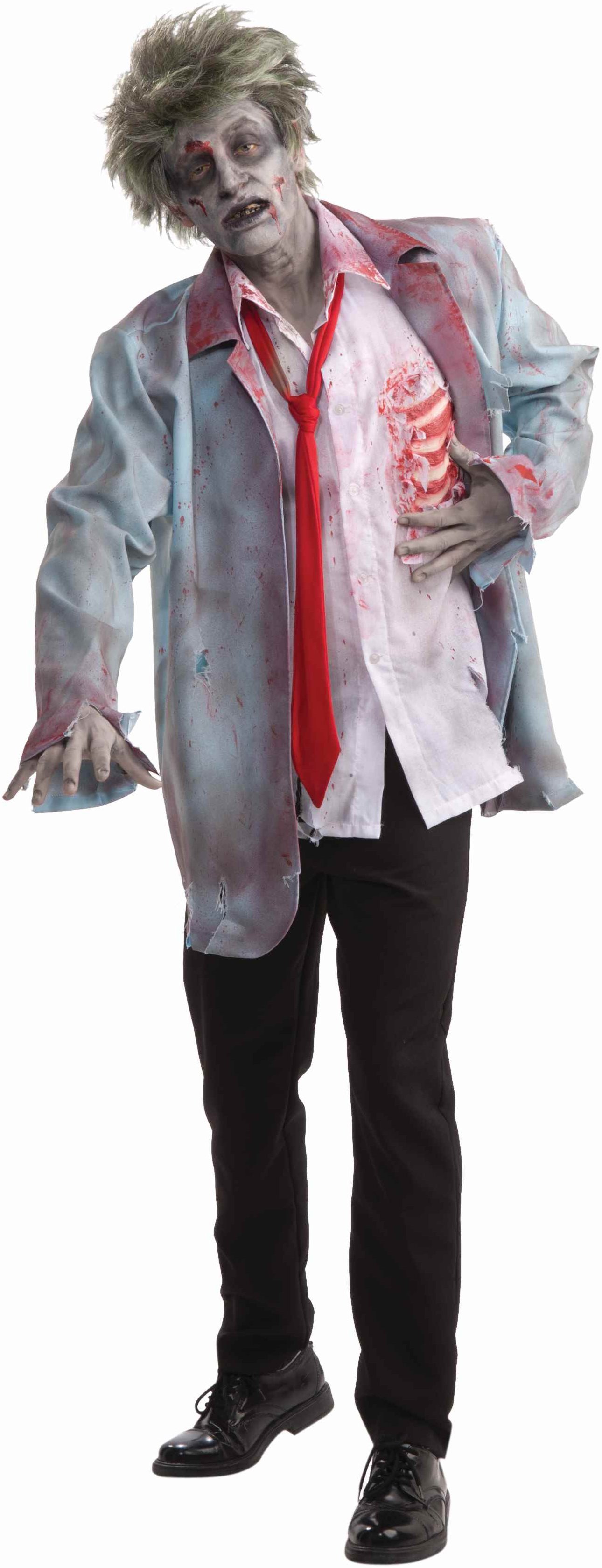 Zombie Man Adult Costume - Click Image to Close