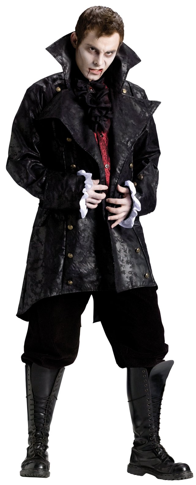 Vampire Jacket Adult Costume - Click Image to Close