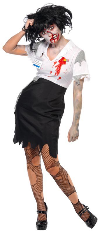 Worked To Death - Office Zombie (Female) Adult Costume