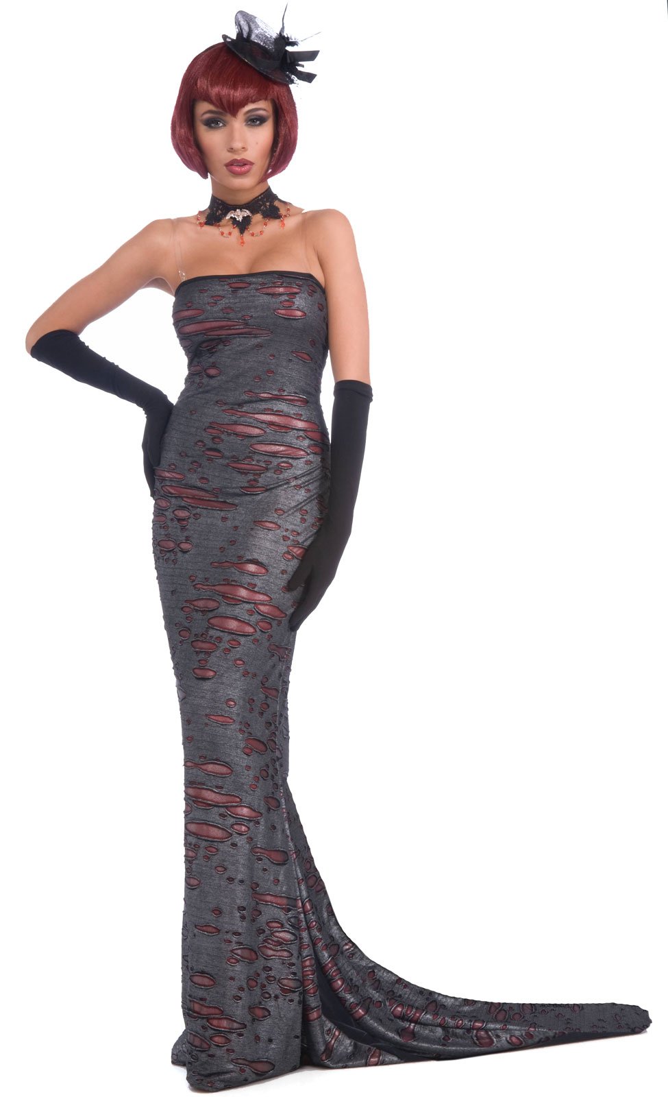 Gothic Diva Adult Costume - Click Image to Close