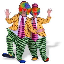 Hoop Clown Adult Costume - Click Image to Close