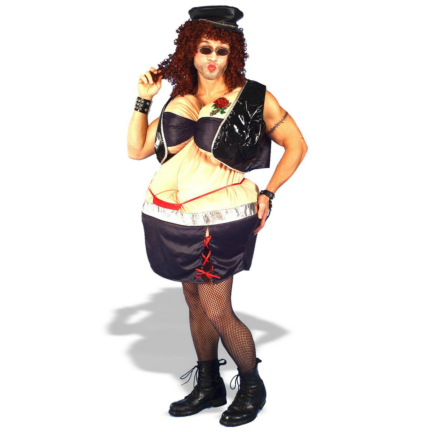 Bodacious Biker Babe Adult Costume - Click Image to Close