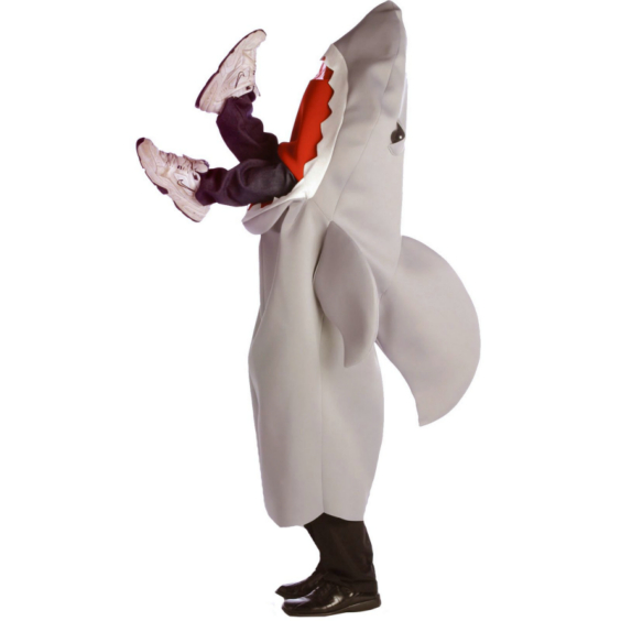 Man-Eating Shark Adult Costume - Click Image to Close