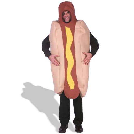 Hot Dog Deluxe Adult Costume - Click Image to Close