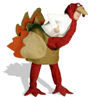 Turkey Adult Costume - Click Image to Close