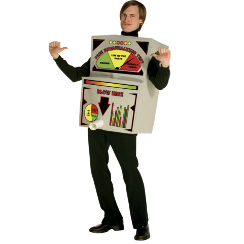 Breathalyzer Adult Costume - Click Image to Close