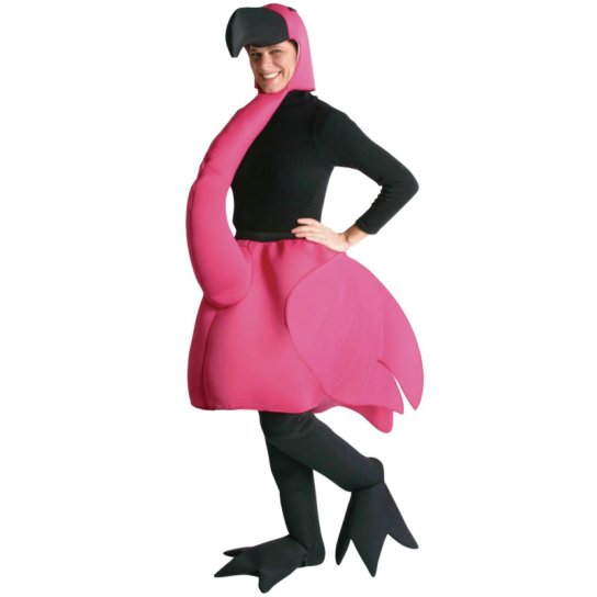 Flamingo Adult Costume - Click Image to Close