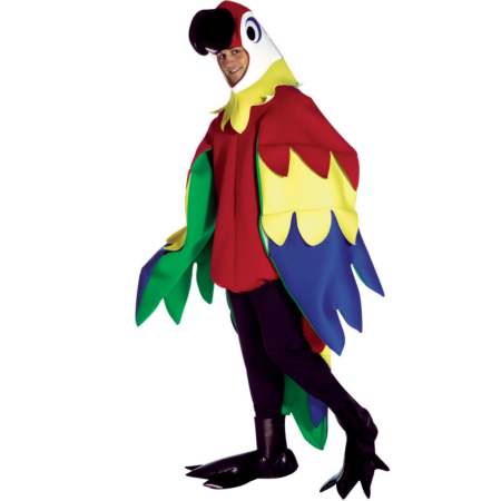 Parrot Deluxe Adult Costume - Click Image to Close