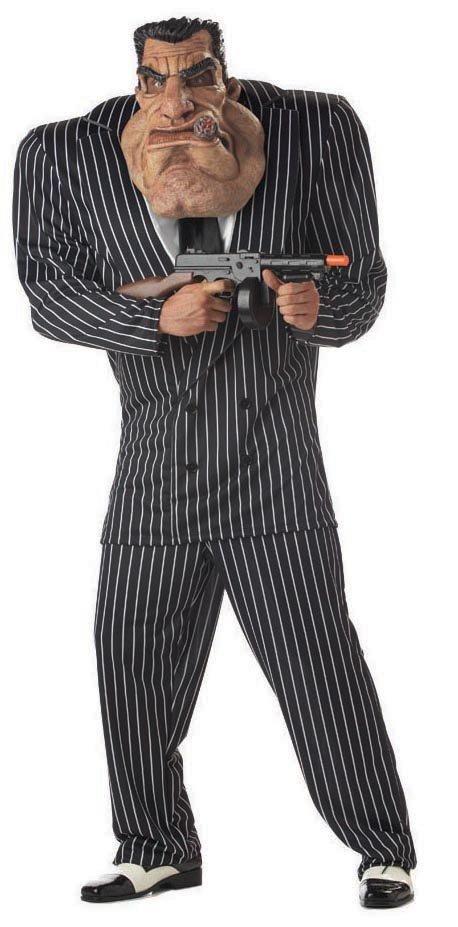 Massive Mobster Adult Costume